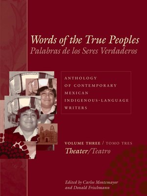 cover image of Words of the True Peoples/Palabras de los Seres Verdaderos